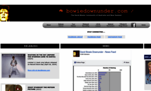 Bowiedownunder.com thumbnail