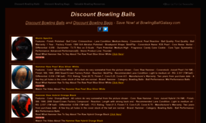 Bowlingballgalaxy.com thumbnail