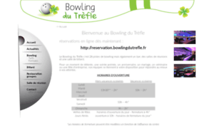 Bowlingdutrefle.fr thumbnail