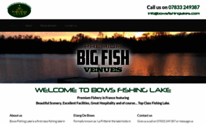 Bowsfishinglakes.com thumbnail