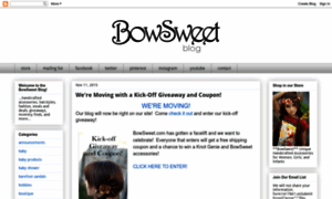 Bowsweet.blogspot.com thumbnail