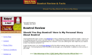 Bowtrol-facts.com thumbnail