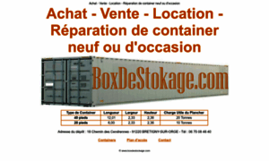 Boxdestockage.com thumbnail