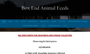 Boxendanimalfeeds.co.uk thumbnail