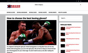 Boxingcomponents.com thumbnail