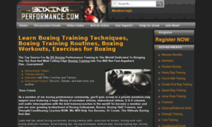 Boxingperformance.com thumbnail