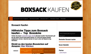 Boxsack-kaufen.info thumbnail