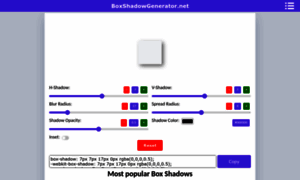 Boxshadowgenerator.net thumbnail