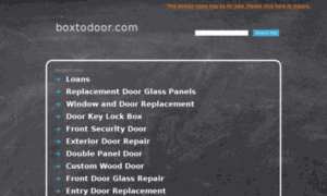 Boxtodoor.com thumbnail