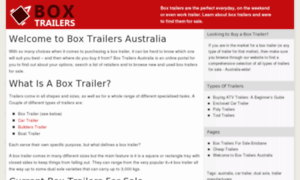 Boxtrailers.net.au thumbnail