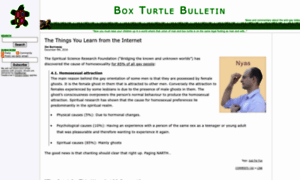 Boxturtlebulletin.com thumbnail