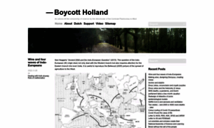 Boycottholland.wordpress.com thumbnail