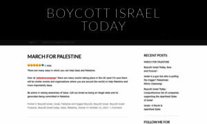 Boycottisraeltoday.wordpress.com thumbnail