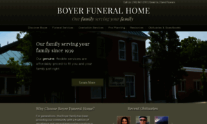 Boyerfuneral.com thumbnail