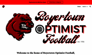 Boyertownoptimistfootball.com thumbnail