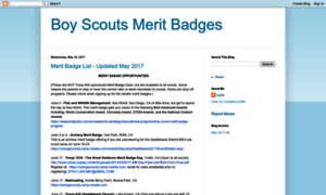 Boyscoutsmeritbadges.blogspot.com thumbnail