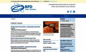 Bpd-waterandsanitation.org thumbnail