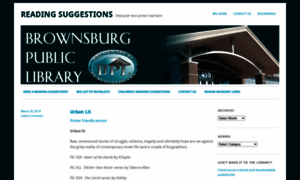 Bplreadingsuggestions.wordpress.com thumbnail