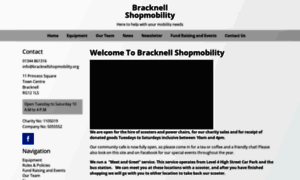 Bracknellshopmobility.org thumbnail