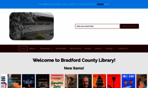 Bradfordcountylibrary.org thumbnail