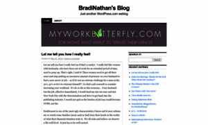 Bradinathan.wordpress.com thumbnail