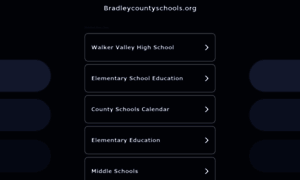 Bradleycountyschools.org thumbnail
