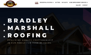 Bradleymarshallroofing.com thumbnail