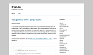 Bragil.wordpress.com thumbnail