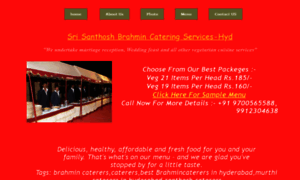 Brahmin-caterers.com thumbnail