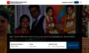 Brahminmatrimony.com thumbnail
