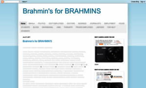 Brahminsforbrahmins.blogspot.in thumbnail