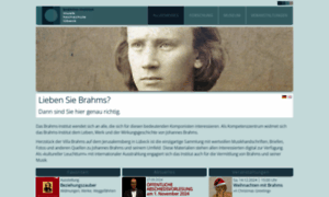 Brahms-institut.de thumbnail