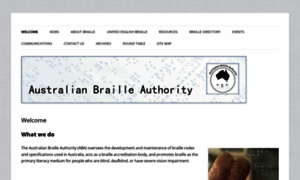 Brailleaustralia.org thumbnail