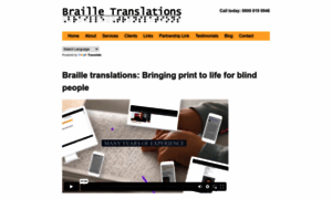 Brailletranslations.co.uk thumbnail