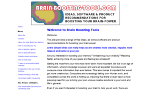 Brain-boosting-tools.com thumbnail