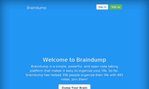 Braindump.pw thumbnail
