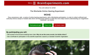 Brainexperiments.com thumbnail
