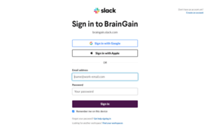 Braingain.slack.com thumbnail