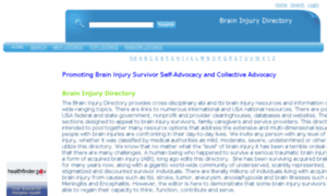 Braininjurydirectory.net thumbnail