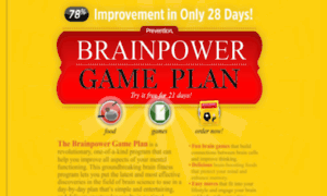 Brainpowergameplan.com thumbnail