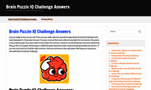 Brainpuzzleiqchallengeanswers.com thumbnail