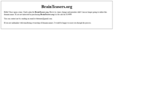 Brainteasers.org thumbnail