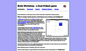 Brainworkshop.sourceforge.net thumbnail