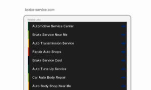 Brake-service.com thumbnail