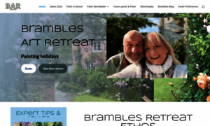 Bramblesartretreat.com thumbnail