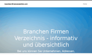 Branchen-firmenverzeichnis.com thumbnail