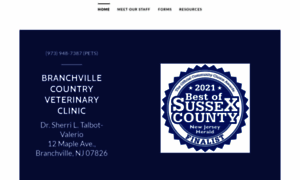 Branchvillecountryvet.com thumbnail