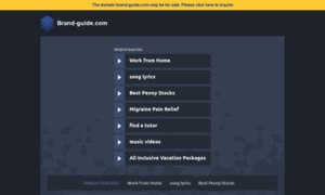 Brand-guide.com thumbnail