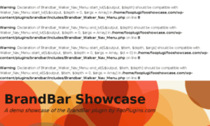 Brandbar.fooshowcase.com thumbnail