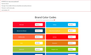 Brandcolorcodes.com thumbnail